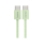 Kabel HAMA Kabel ładujący USB-C-USB-C nylonowy 1m zielony